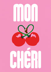 Pink Mon Chéri Print
